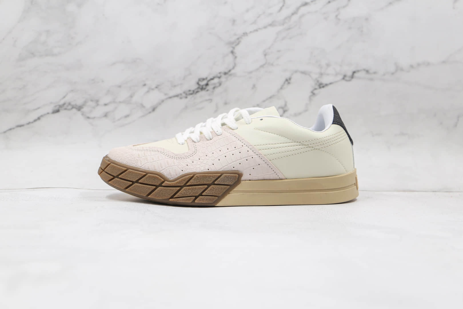 彪马Puma Eris Reptile纯原版本米白绿休闲板鞋原楦头纸板打造原盒原标