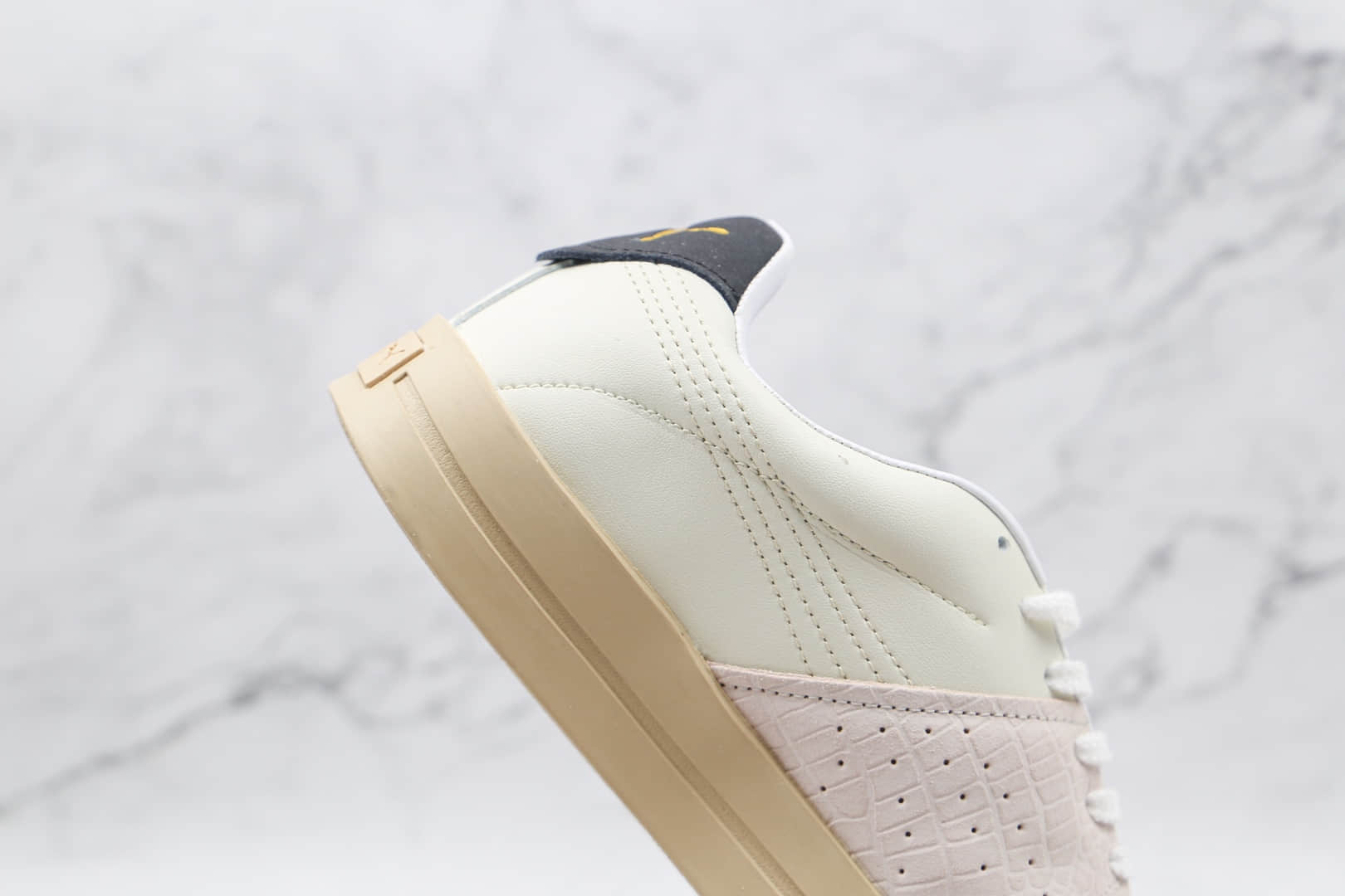 彪马Puma Eris Reptile纯原版本米白绿休闲板鞋原楦头纸板打造原盒原标