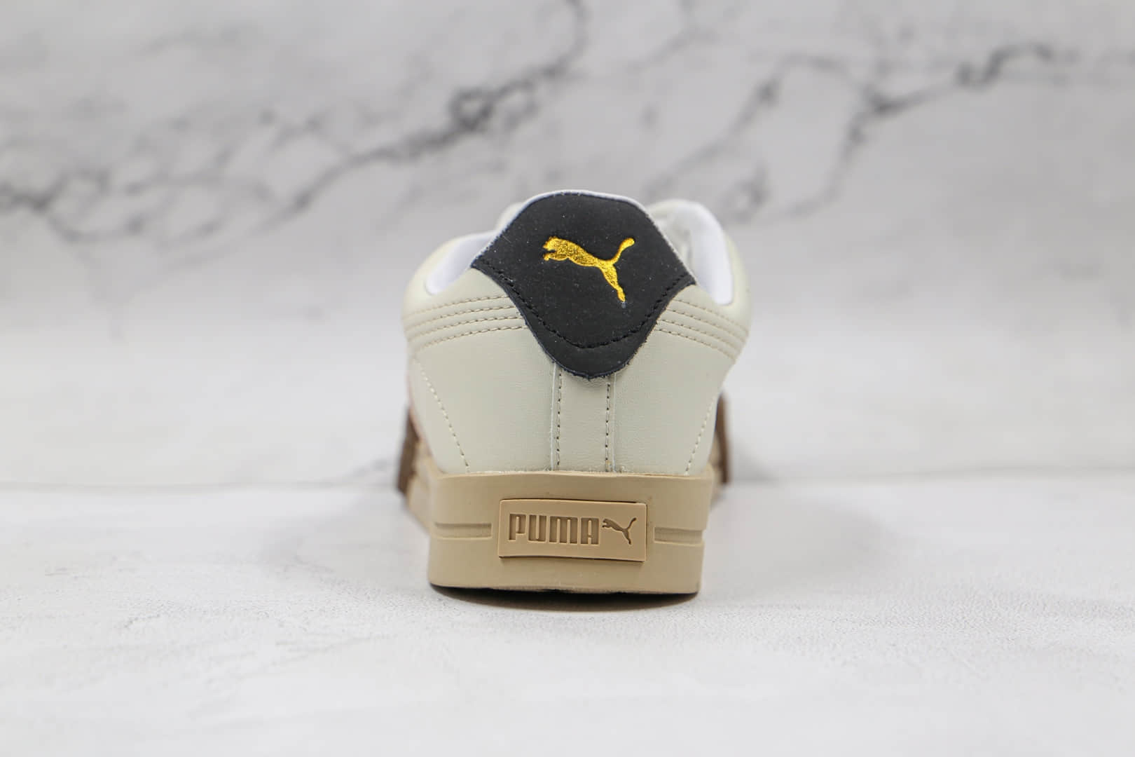 彪马Puma Eris Reptile纯原版本米白绿休闲板鞋原楦头纸板打造原盒原标