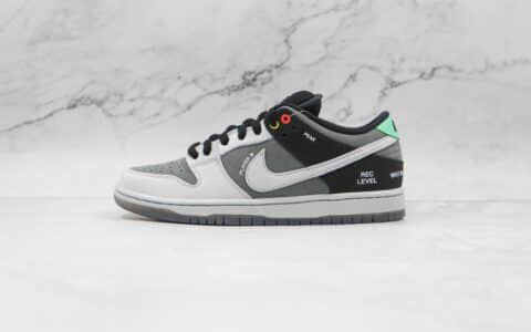 耐克Nike Dunk SB VX1000 Comcorder纯原版本低帮SB DUNK黑白灰摄像机配色板鞋内置气垫 货号：CV1659-001