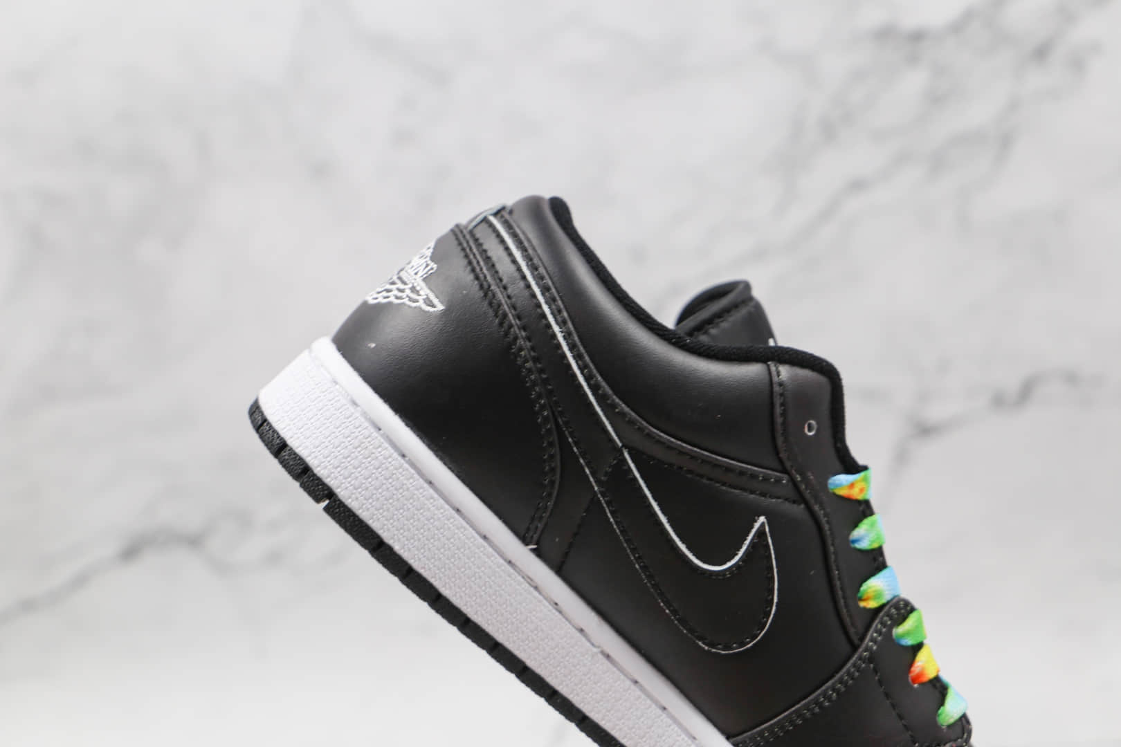 乔丹Air Jordan 1 Low纯原版本低帮AJ1热成像变色龙板鞋原楦头纸板打造 货号：553558-000