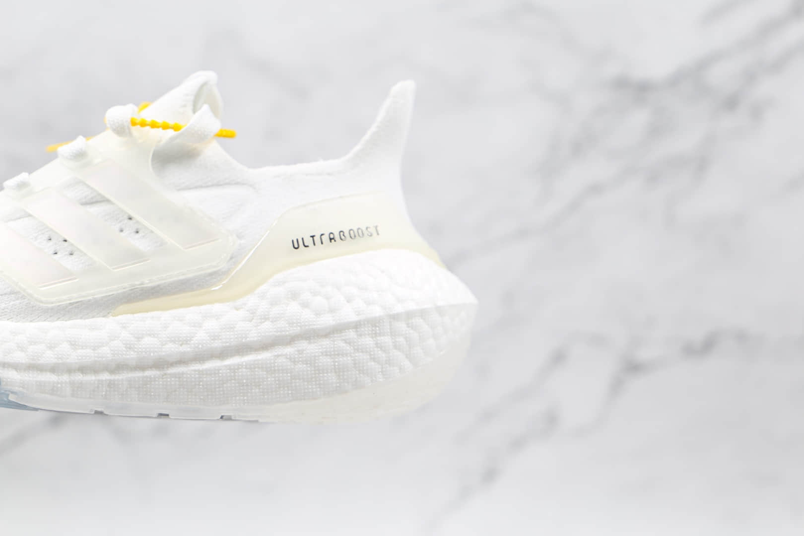 阿迪达斯adidas ultra boost 2021纯原版本爆米花跑鞋UB7.0白色原鞋开模一比一打造 货号：FY0846