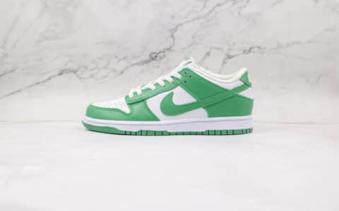 耐克Nike SB Dunk Low Green Tender powder 2021纯原版本低帮SB DUNK白绿色嫩巴黎环保主题板鞋内置气垫 货号：CU1726-188