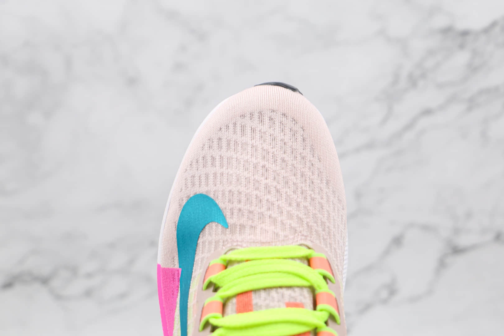 耐克Nike Air Zoom Pegasus 37 PRM纯原版本登月37代粉蓝色马拉松跑鞋原楦头纸板打造 货号：CQ9977-600