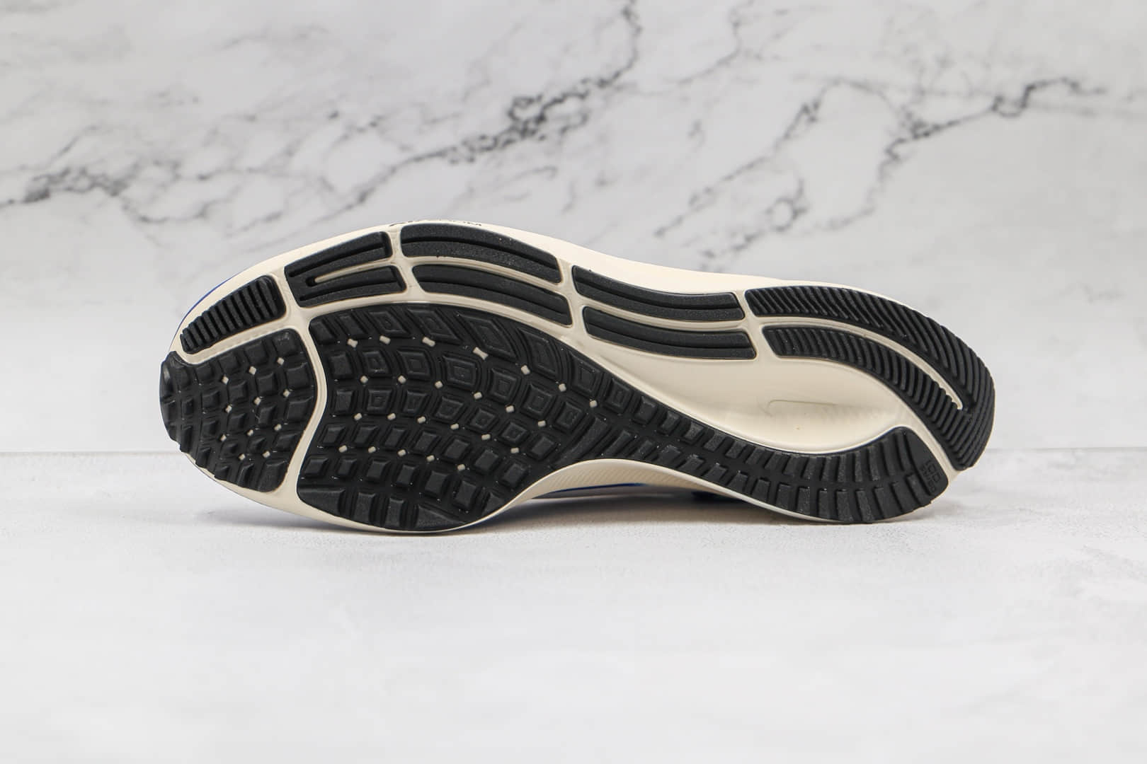 耐克Nike Air Zoom Pegasus 37 PRM纯原版本登月37代双钩白蓝色马拉松跑鞋原鞋开模一比一打造 货号：CQ9908-100