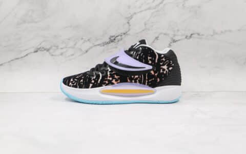 耐克Nike Zoom KD 14纯原版本杜兰特14代黑白色篮球鞋内置气垫支持实战 货号：CZ0170-001