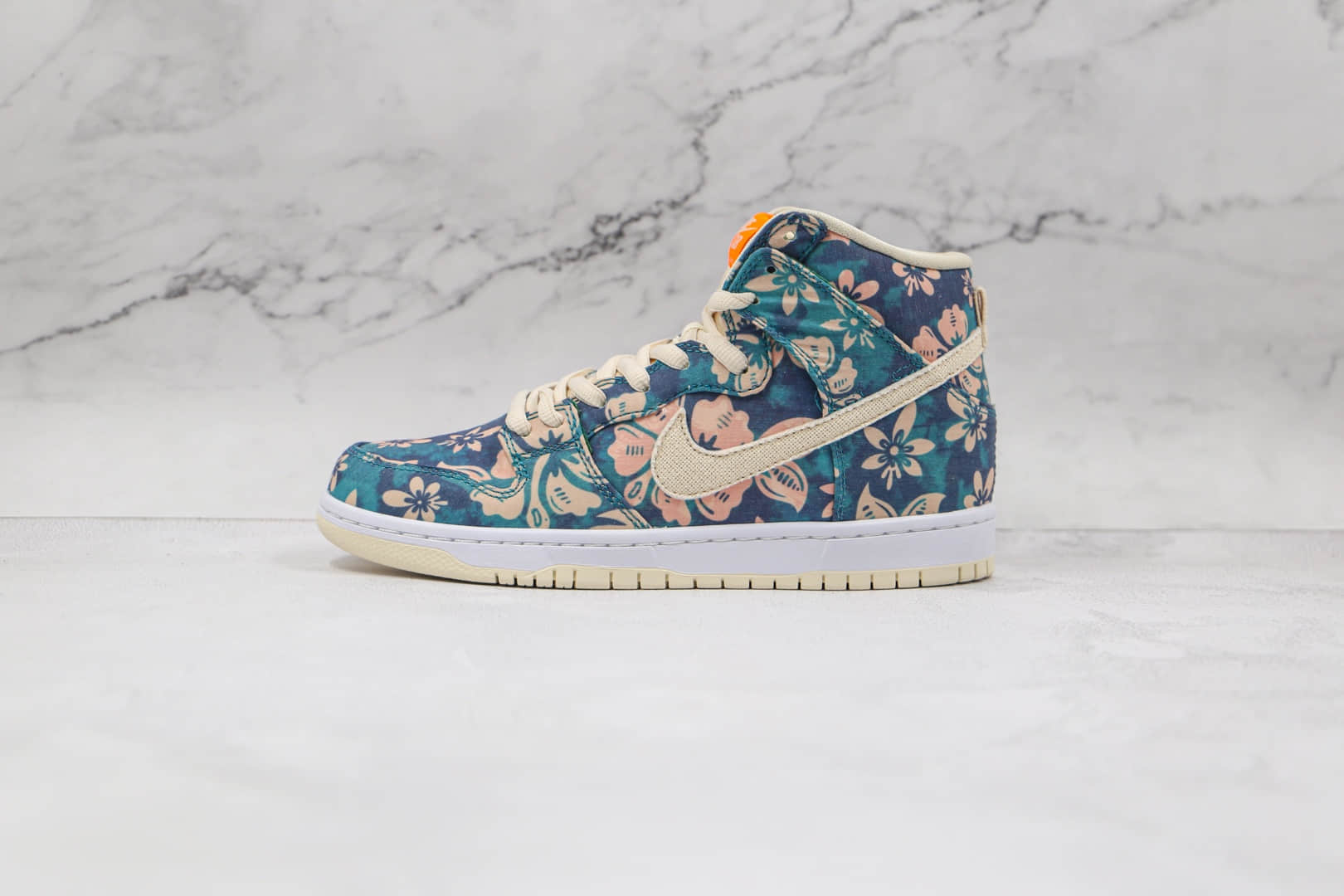 耐克Nike SB Dunk High Pro Hawaii纯原版本高帮SB DUNK夏威夷配色可撕板鞋原鞋开模一比一 货号：CZ2232-300