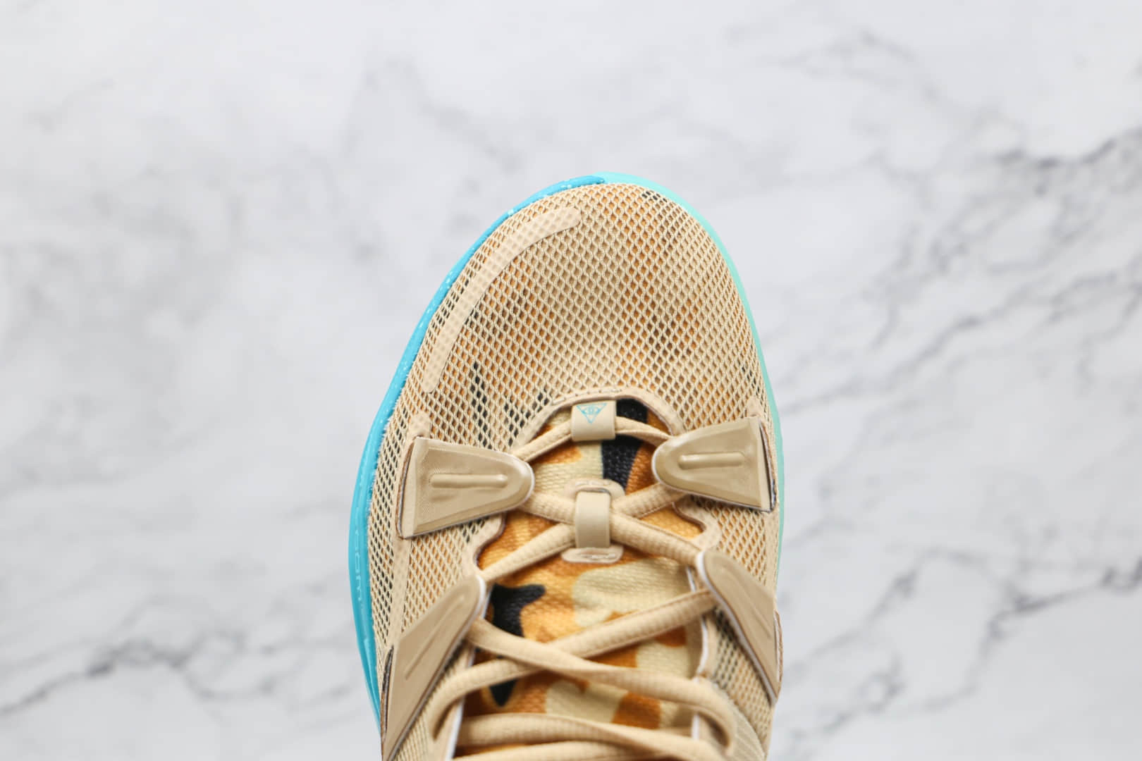 耐克Nike Kyrie 7 HorusEP x Concepts联名款纯原版本欧文7代黄蓝夏日配色篮球鞋内置气垫支持实战 货号：CT4080-207