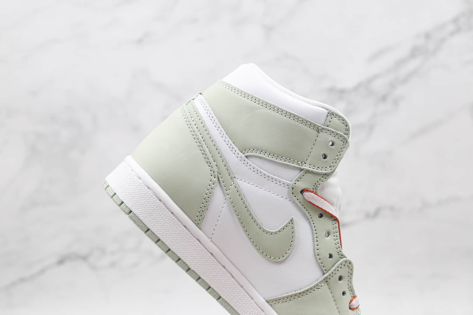 乔丹Air Jordan 1 High OG Seafoam纯原版本高帮AJ1抹茶薄荷绿板鞋原档案数据开发 货号：CD0461-002