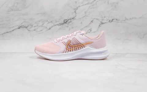 耐克NIKE DOWNSHFTER 11纯原版本登月11代粉色女子跑步鞋原楦头纸板打造 货号：CW3413-500