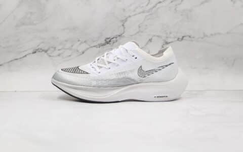 耐克Nike ZoomX Vaporfly Next%纯原版本白银色Next%半透明网纱跑步鞋原楦头纸板打造 货号：CU4123-100