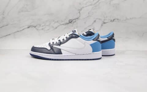 乔丹Air Jordan 1 High OG TS SP纯原版本低帮AJ1倒钩白蓝色板鞋原档案数据开发 货号：CQ4278-001