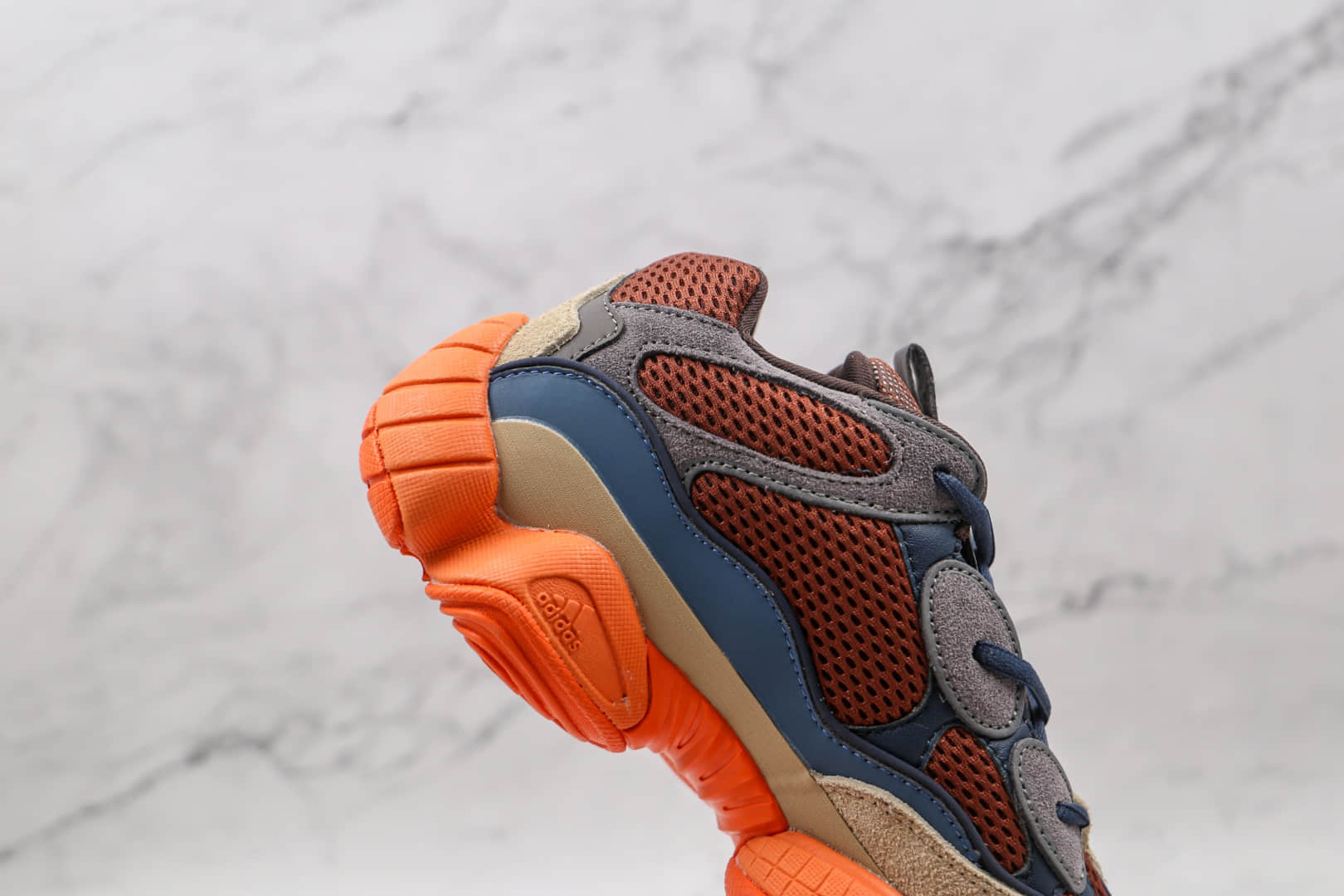 阿迪达斯Adidas Yeezy 500纯原版本椰子500蓝棕橙色复古老爹鞋正确鞋面颜色 货号：GZ5541
