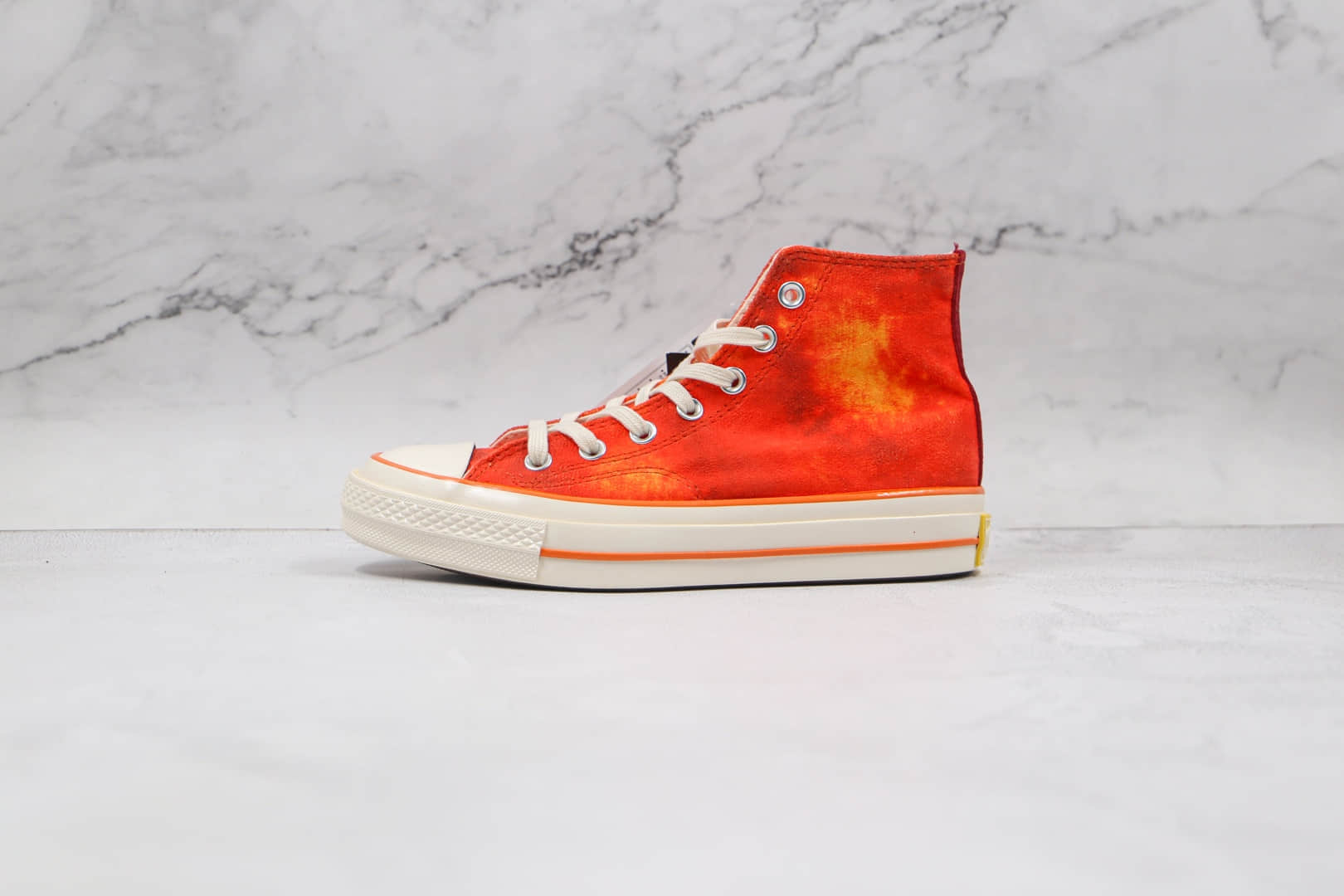 匡威Converse 1970s x Concept联名款公司级版本高帮水蜜桃帆布硫化鞋原楦头纸板打造