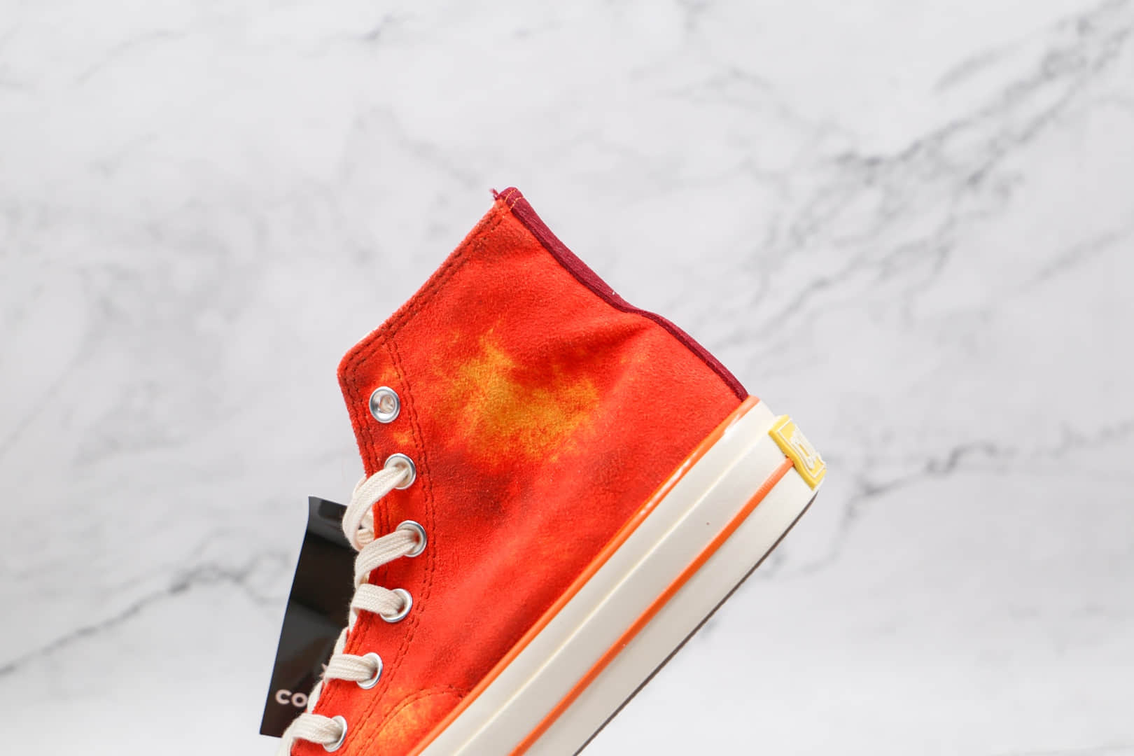 匡威Converse 1970s x Concept联名款公司级版本高帮水蜜桃帆布硫化鞋原楦头纸板打造