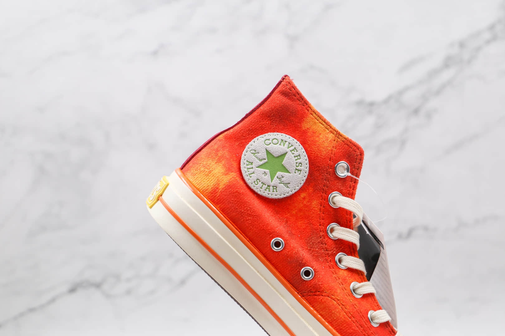 匡威Converse 1970s x Concept联名款公司级版本高帮水蜜桃帆布硫化鞋原楦头纸板打造