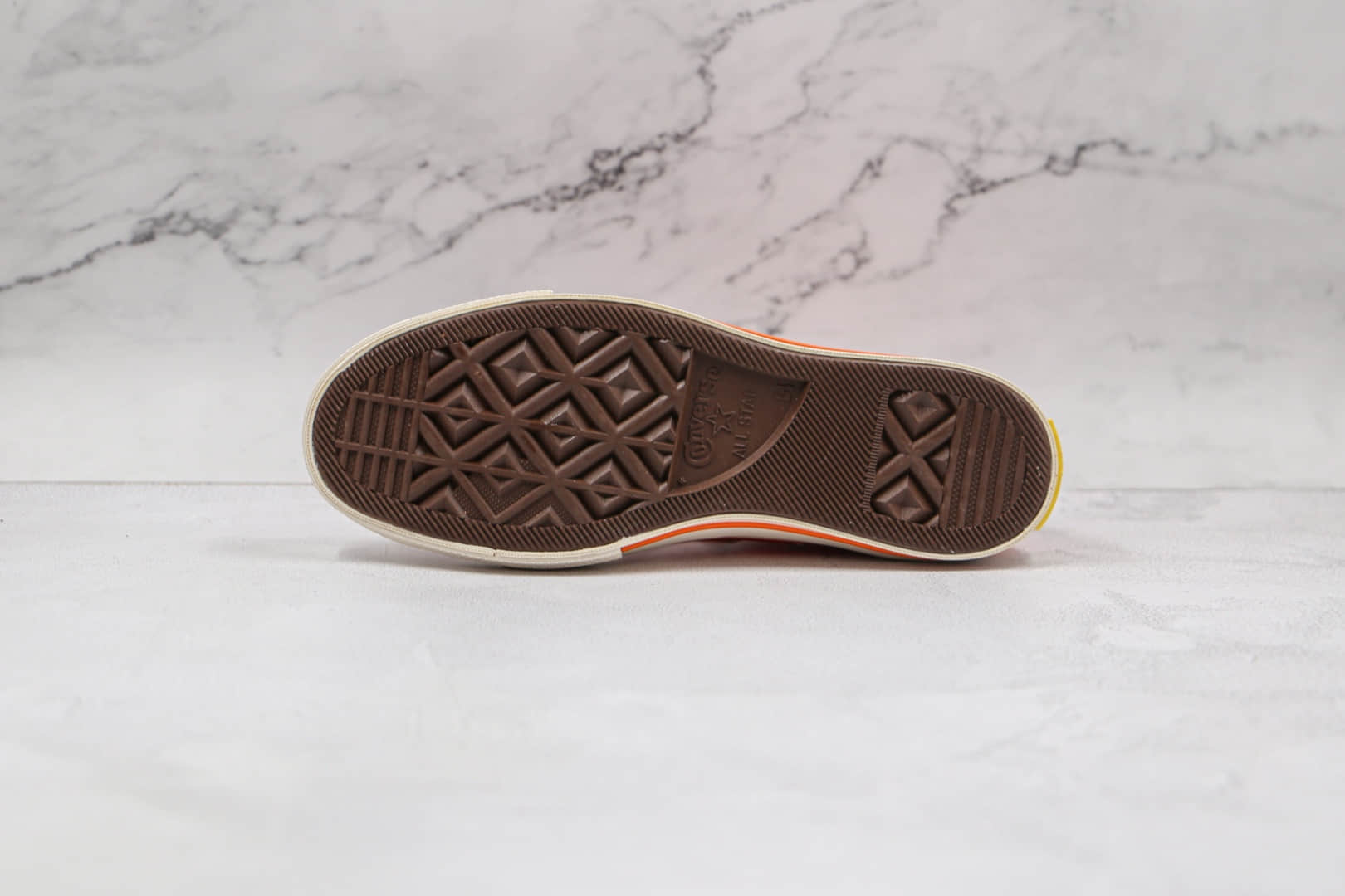 匡威Converse 1970s x Concept联名款公司级版本高帮水蜜桃帆布硫化鞋原楦头纸板打造