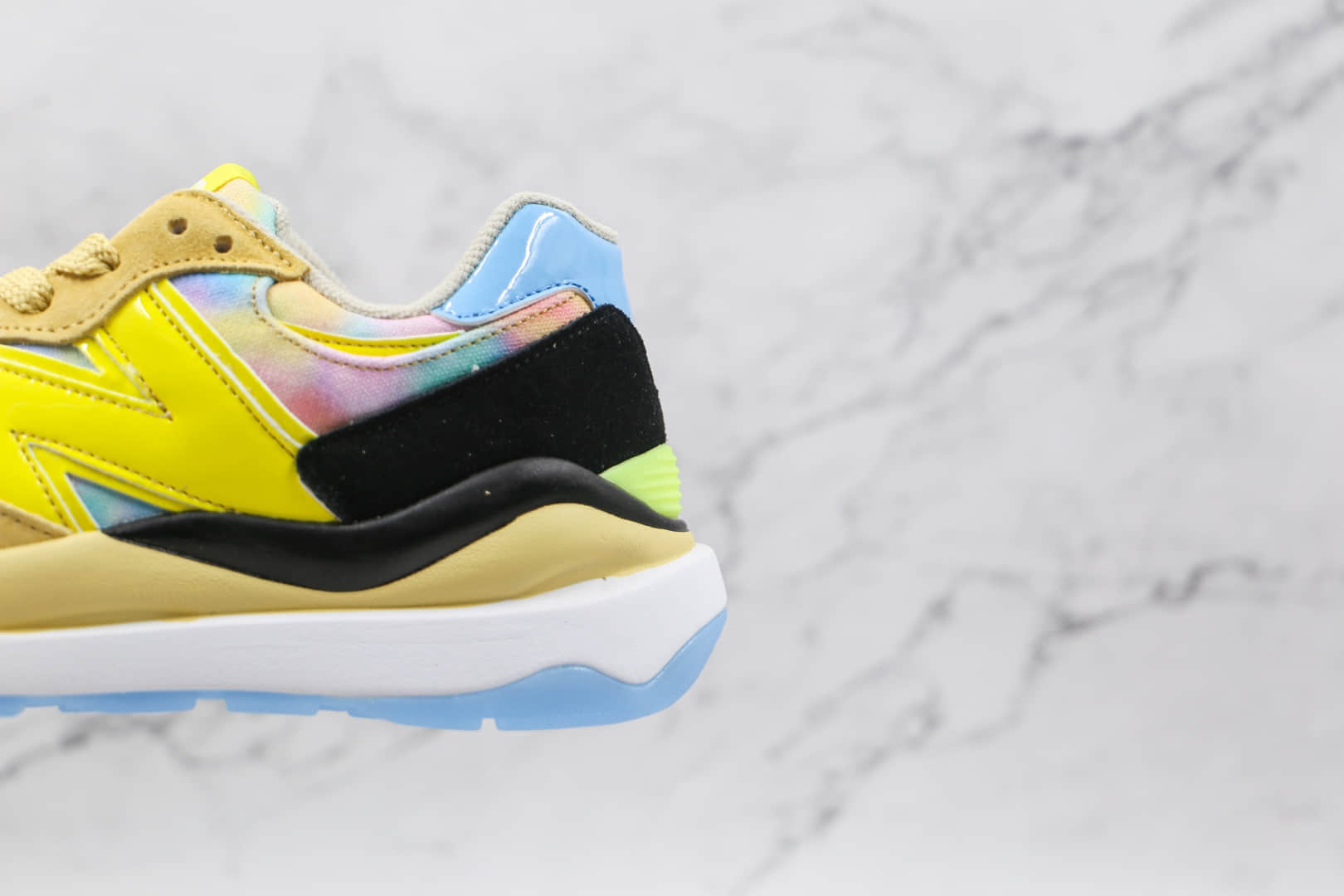 新百伦New Balance 5740纯原版本柠檬黄色NB5740复古老爹鞋原盒原标 货号：M5740LY