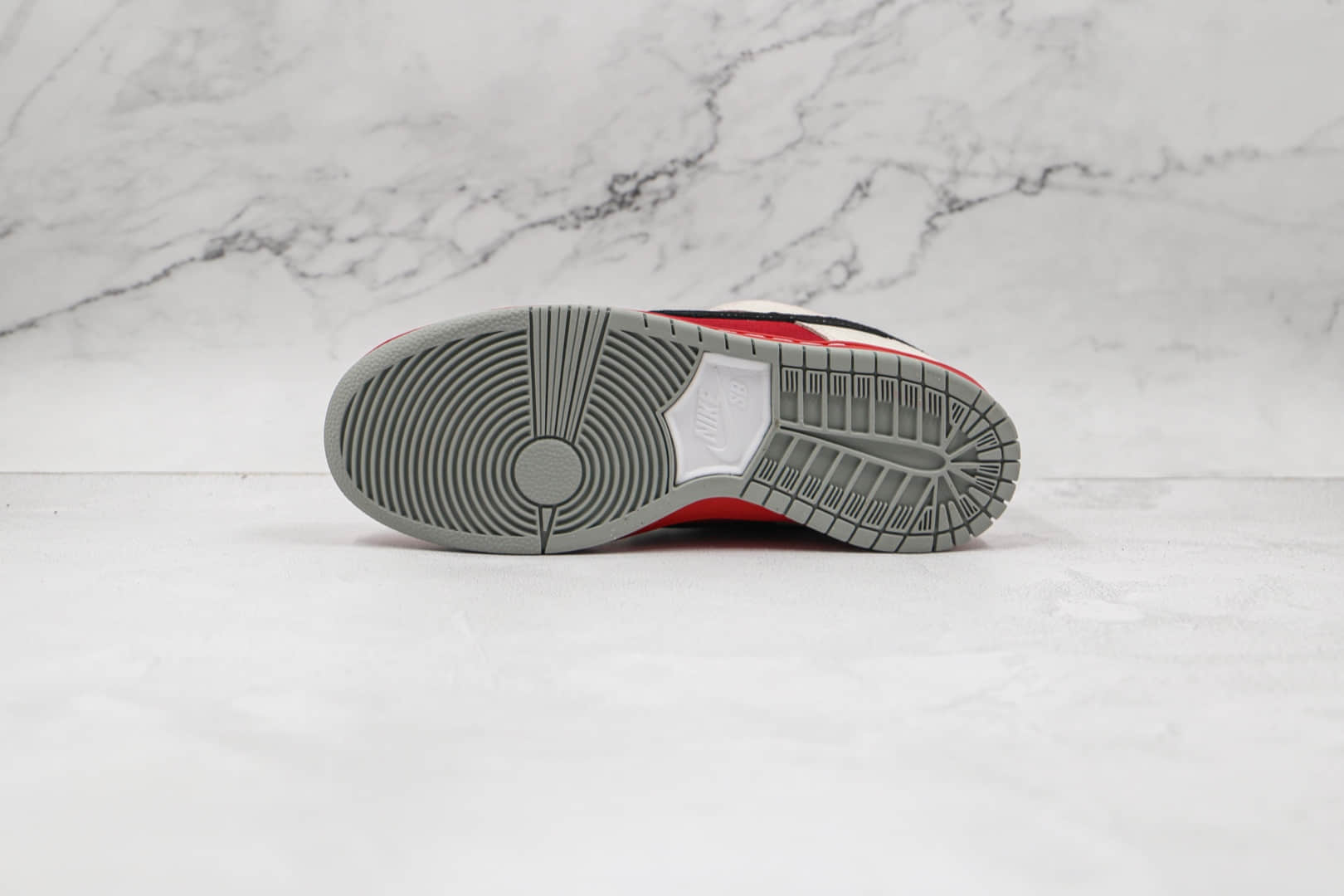 耐克Nike Dunk Low Premium SB纯原版本低帮SB DUNK白红黑色板鞋内置气垫 货号：313170-601