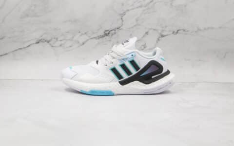 阿迪达斯Adidas Day Jogger 2020 Boost纯原版本夜行者二代炫彩边白黑色爆米花跑鞋原盒原标 货号：GZ2716