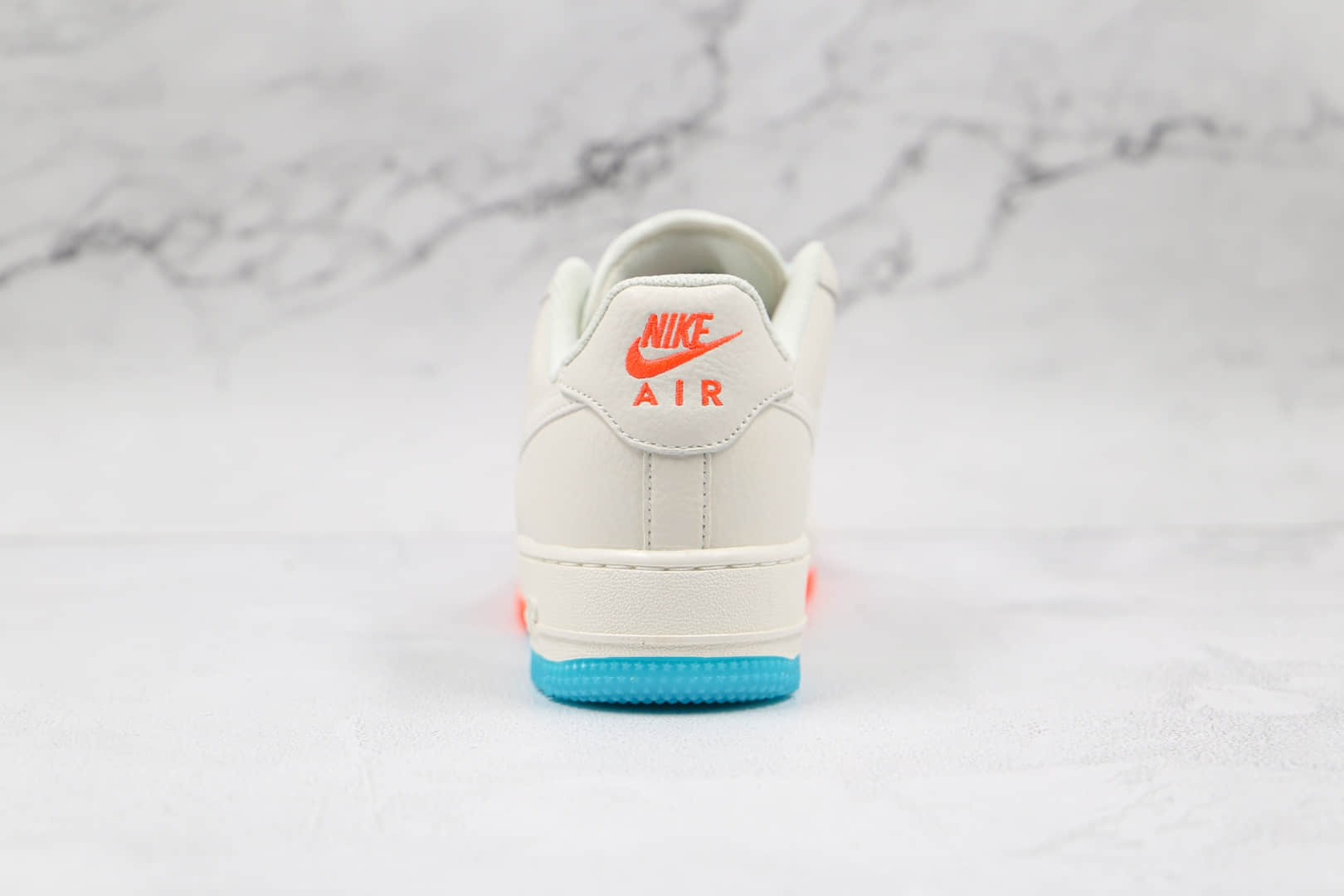 耐克NIKE AIR FORCE 1 LOW PREMIUM纯原版本低帮空军一号红蓝双钩荔枝纹反光钩板鞋内置气垫 货号：CT1989-103