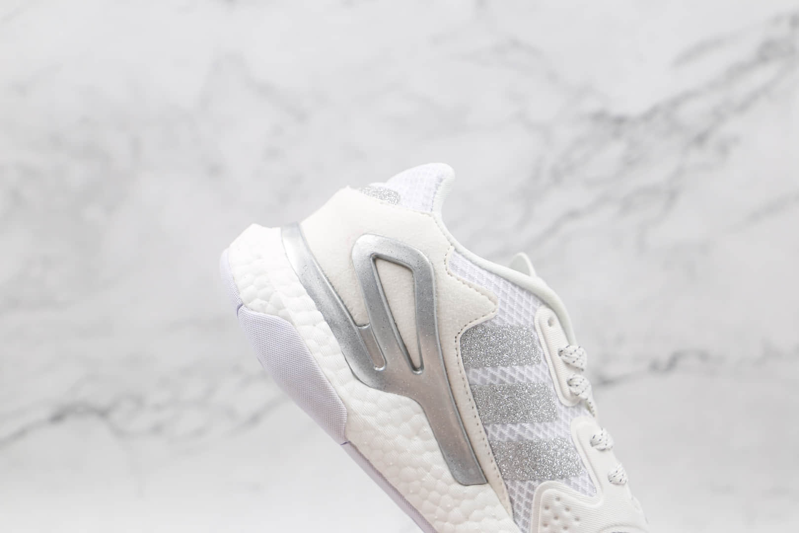 阿迪达斯Adidas Day Jogger 2021 Boost纯原版本夜行者二代白色满天星爆米花跑鞋原档案数据开发 货号：FW4046