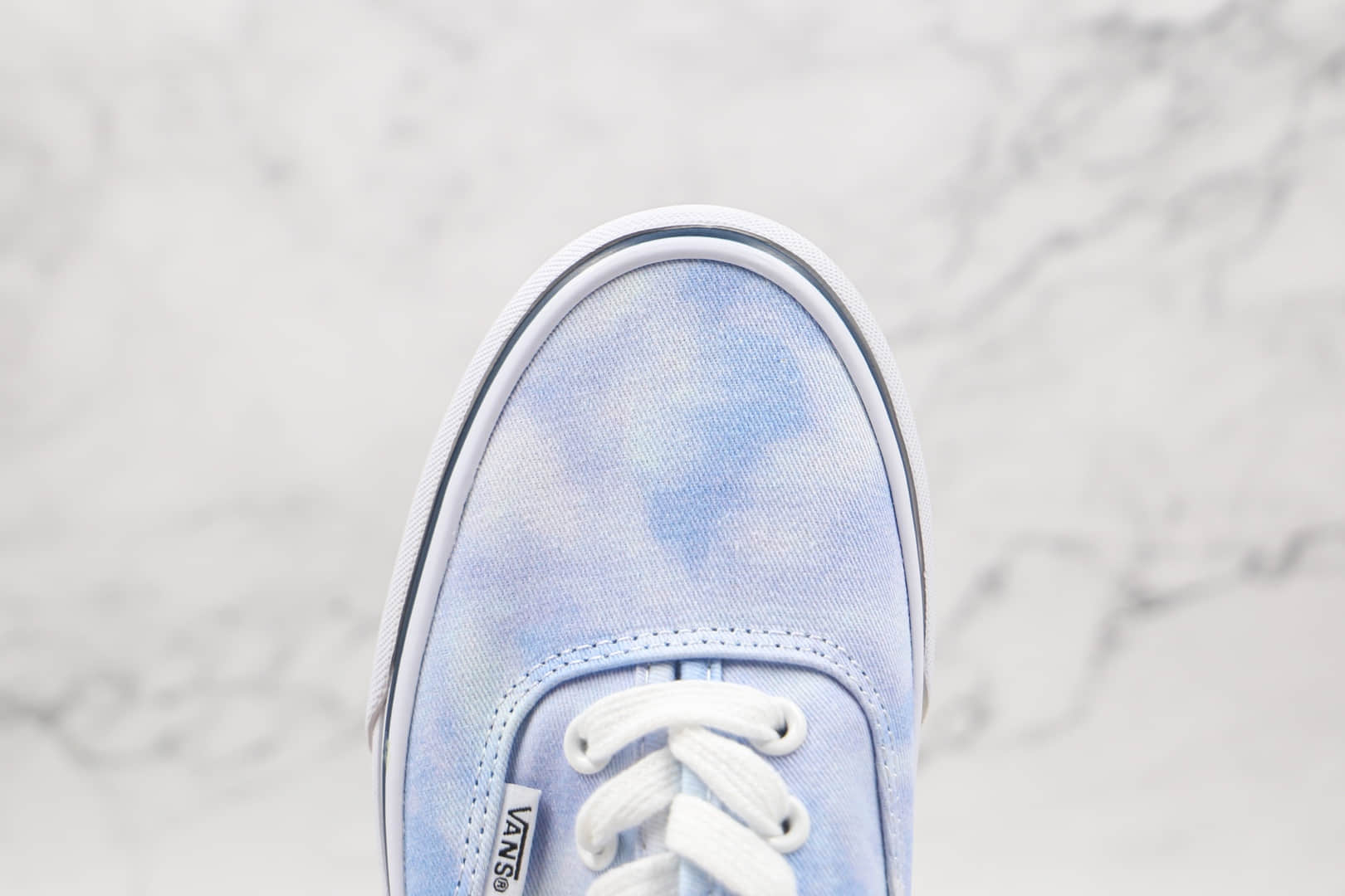 万斯Vans Authentic Lx公司级版本低帮硫化板鞋扎染帆布鞋蓝天白云奶蓝色原厂档案开发