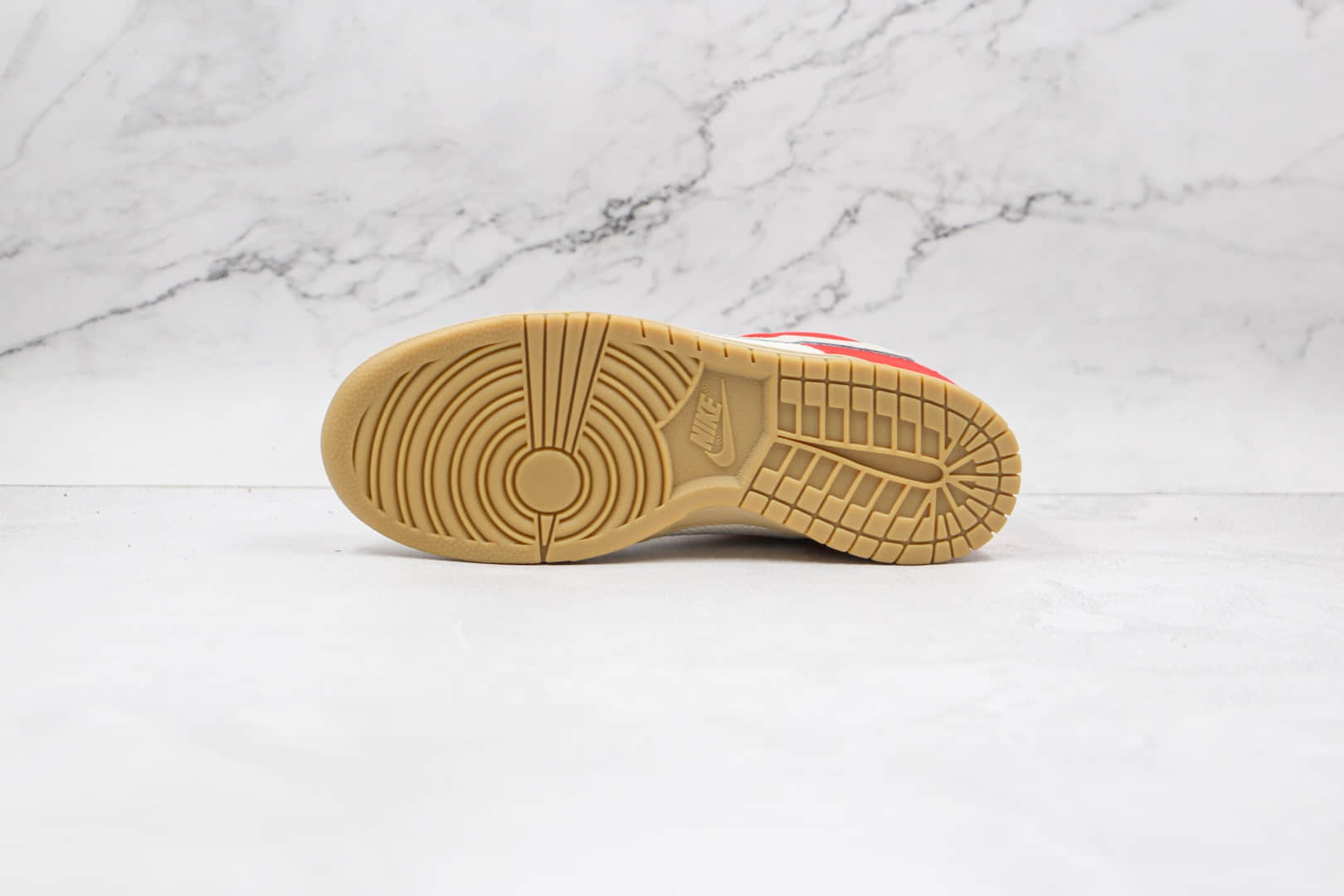 耐克Nike Air Zoom Dunkesto纯原版本低帮DUNK白灰红色平色陈奕迅同款板鞋原档案数据开发 货号：316272-201