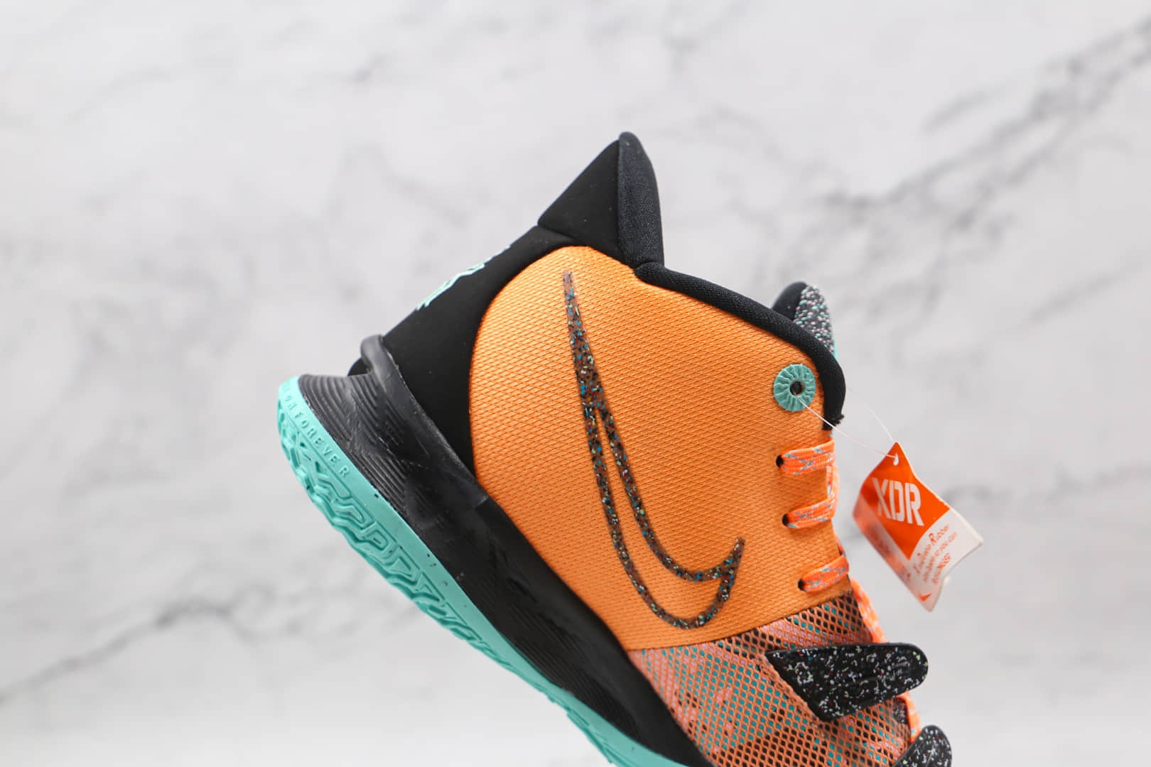 耐克Nike Kyrie 7 EP纯原版本欧文7代全明星黑橙绿色篮球鞋内置气垫支持实战 货号：DD1446-800