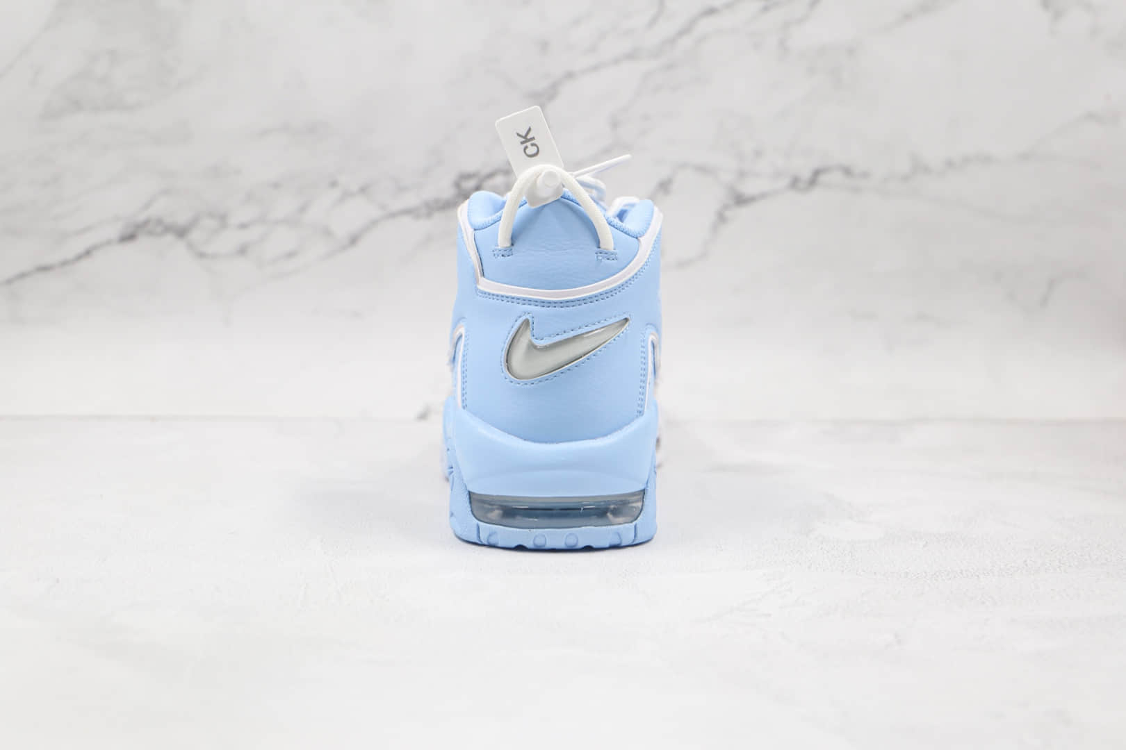 耐克Nike Air More Uptempo Sky Blue纯原版本皮蓬白蓝渐变篮球鞋原档案数据开发 货号：DJ5159-400