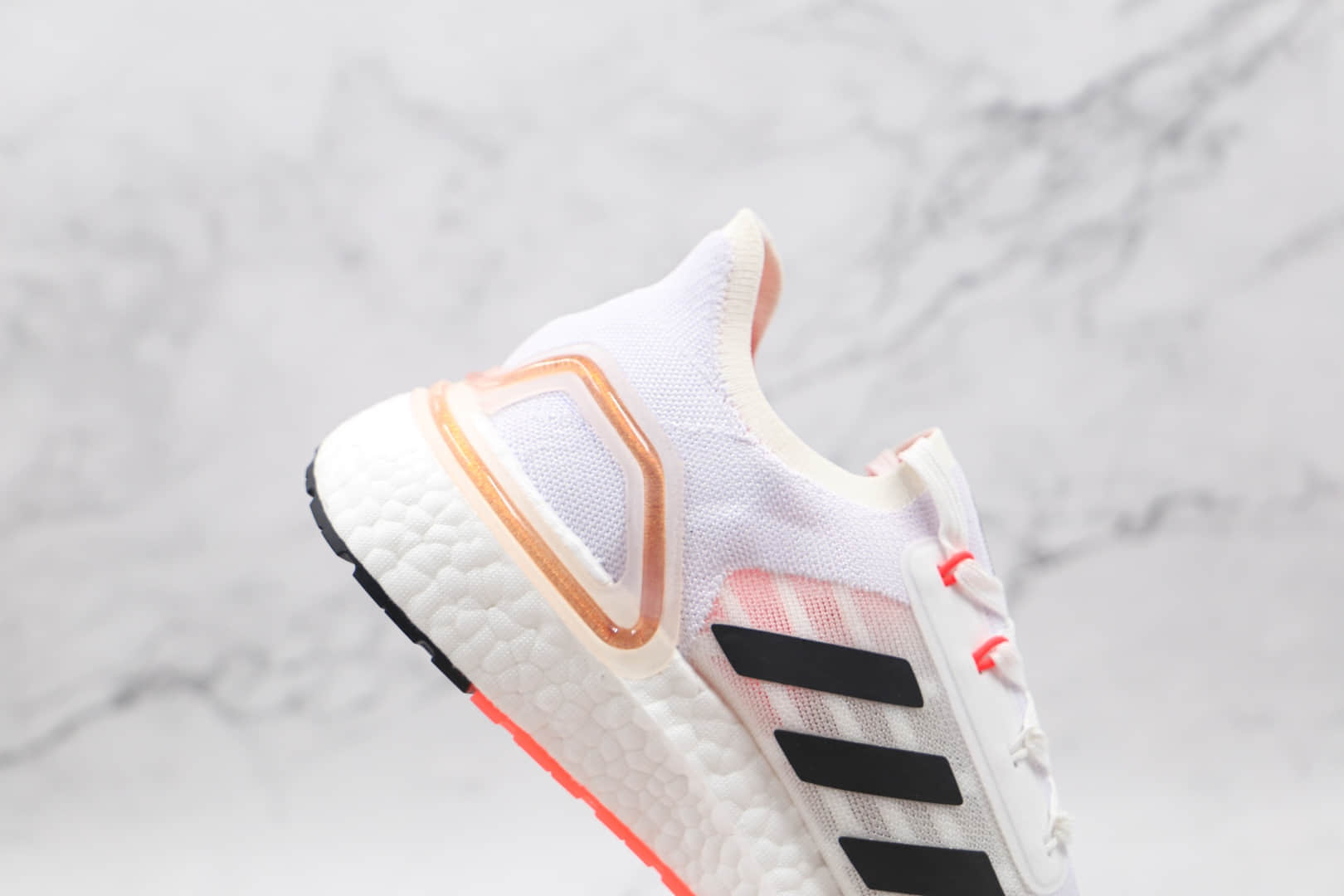 阿迪达斯Adidas ULTRABOOST S.RDY纯原版本网面白黑橘色UB爆米花跑鞋原档案数据开发 货号：FW9771
