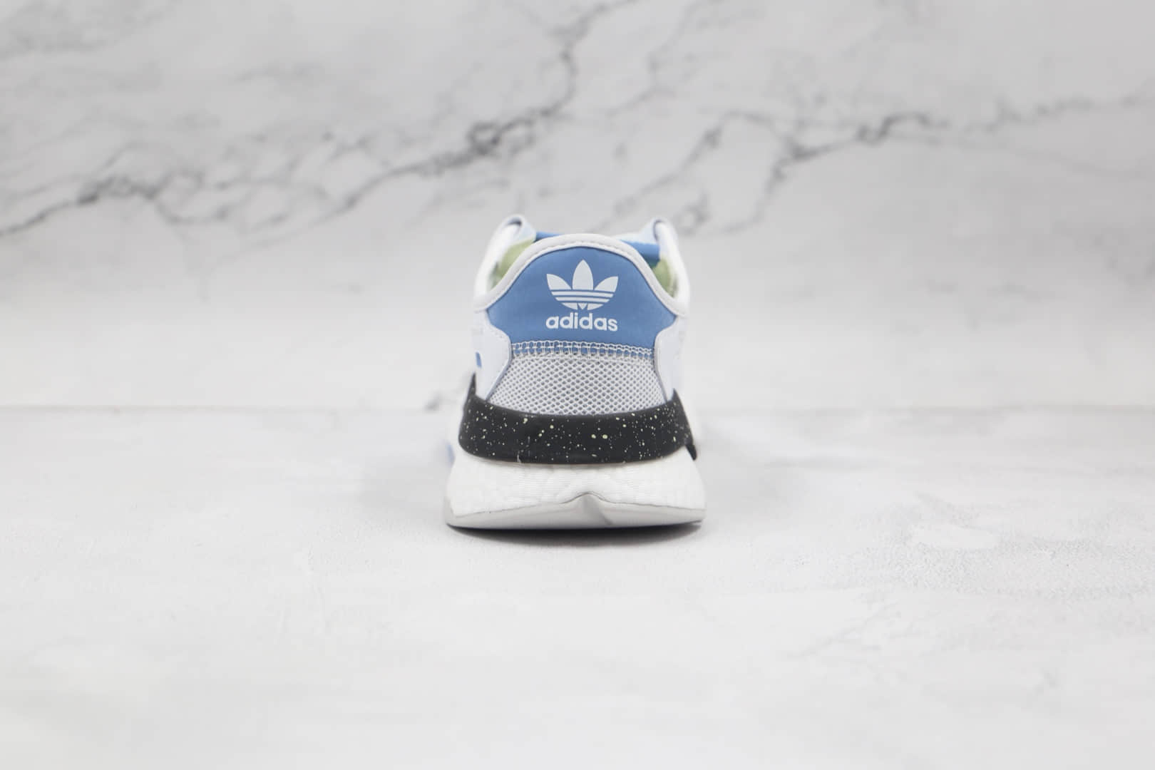 阿迪达斯Adidas Nite Jogger 2019 Boost纯原版本夜行者一代白灰色爆米花跑鞋原盒原标 货号：FX6903