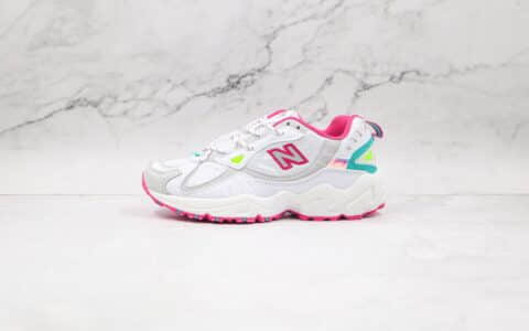 新百伦New Balance ML703纯原版本复古NB703白红色3m反光慢跑鞋原盒原标 货号：WL703BF