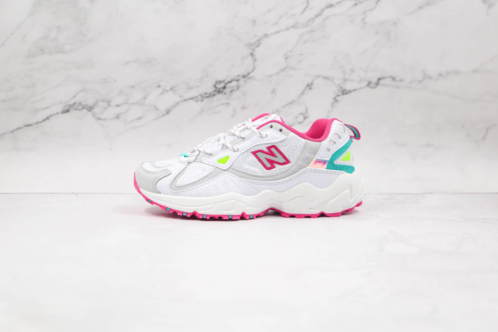 新百伦New Balance ML703纯原版本复古NB703白红色3m反光慢跑鞋原盒原标 货号：WL703BF