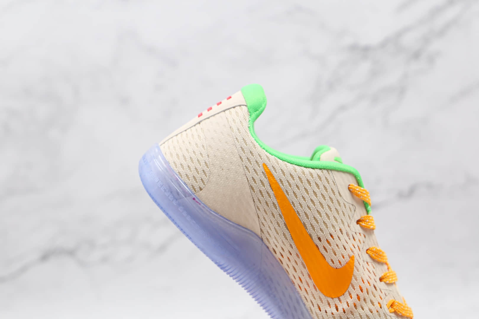 耐克Nike Kobe 11 EM “Peach Jam”纯原版本科比11代篮球鞋青年精英赛配色内置气垫 货号：856852-282