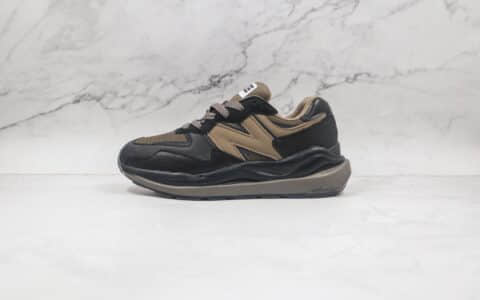 新百伦New Balance 5740纯原版本网面黑棕色NB5740慢跑鞋原楦头纸板打造 货号：M5740NX