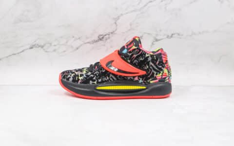 耐克Nike Zoom KD 14纯原版本杜兰特14代黑七彩篮球鞋支持实战 货号：CZ0170-002