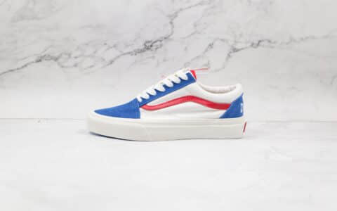 万斯Vans Old Skool x 哆啦A梦联名公司级版本叮当猫配色低帮硫化板鞋原厂硫化工艺