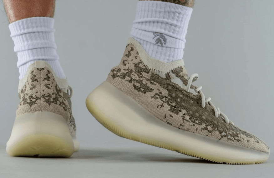 全新Yeezy 380“Stone Salt”曝光！上脚还有点帅！ 货号：GZ0473