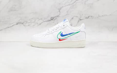 耐克Nike Air Force 1 Low '07纯原版本空军一号低帮AF1白色三钩原楦头原纸板打造 货号：DM9096-101