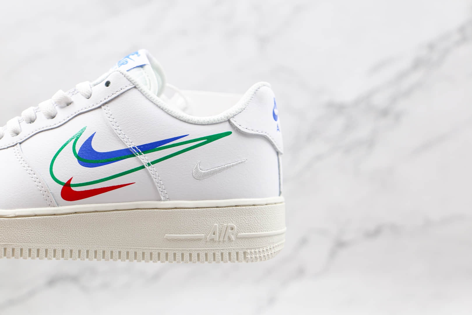 耐克Nike Air Force 1 Low '07纯原版本空军一号低帮AF1白色三钩原楦头原纸板打造 货号：DM9096-101