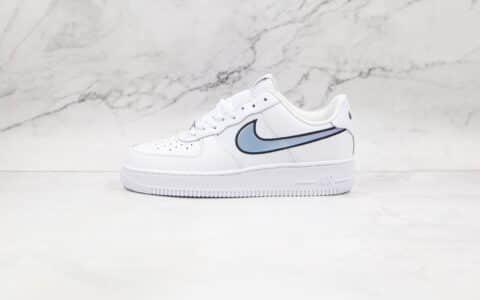 耐克Nike Air Force 1 Low纯原版本低帮空军一号白色镭射钩板鞋原楦头纸板打造 货号：DN4925-100