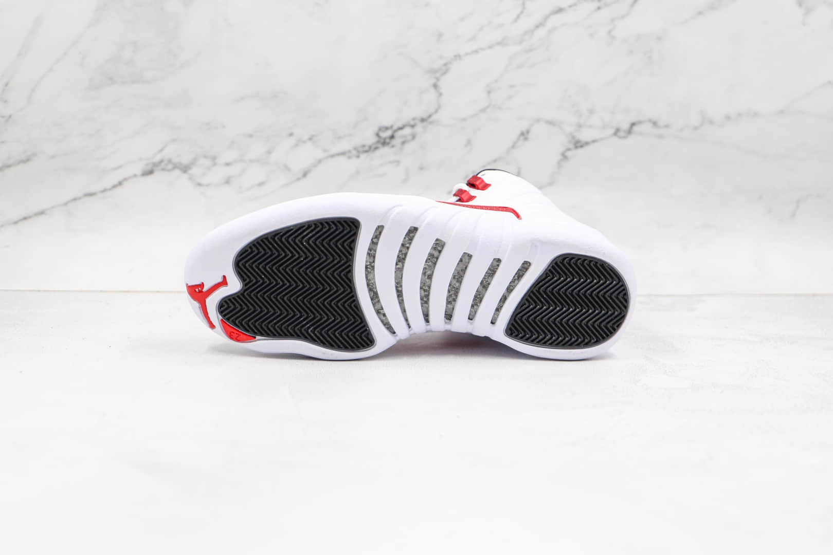 乔丹Air Jordan 12 Twist纯原版本白红色AJ12篮球鞋原档案数据开发 货号：CT8013-106