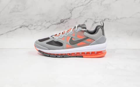 耐克Nike Air Max Genome纯原版本灰红色Genome气垫鞋原档案数据开发 货号：CW1648-004