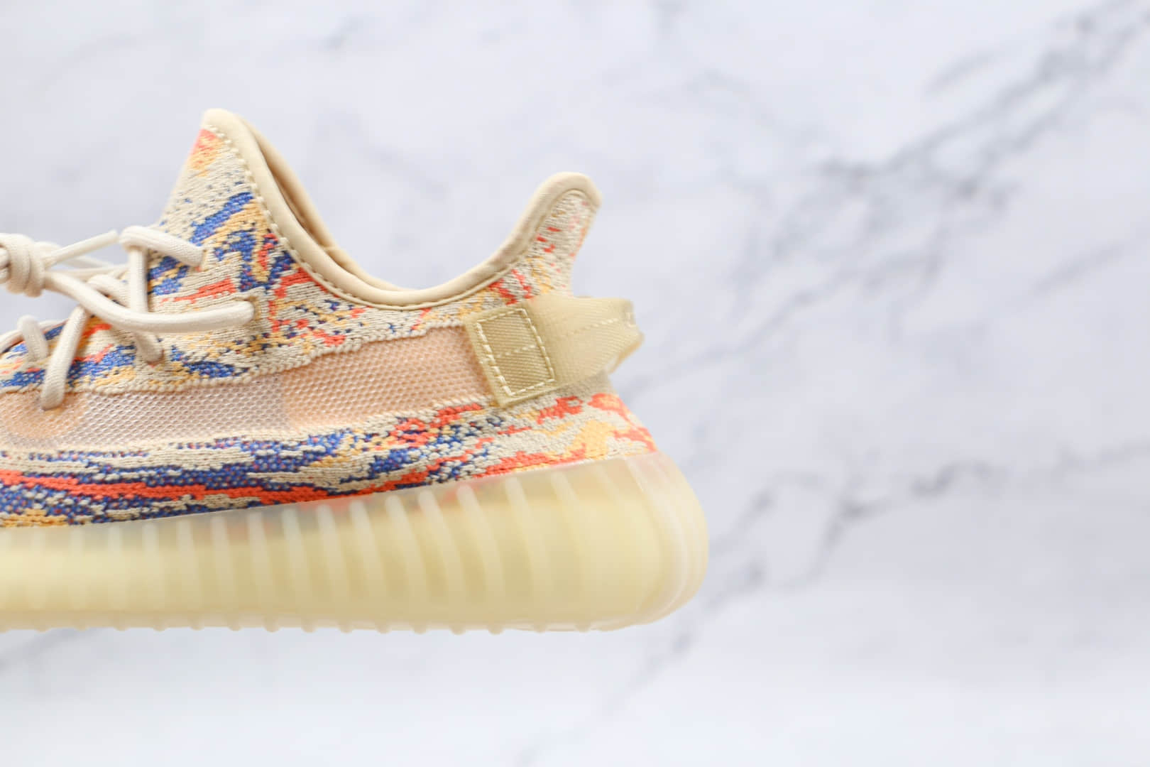 阿迪达斯Adidas Yeezy Boost 350 V2 MX Oat纯原版本椰子350V2暴龙兽燕麦三色迷彩爆米花跑鞋原盒原标 货号：GW3773