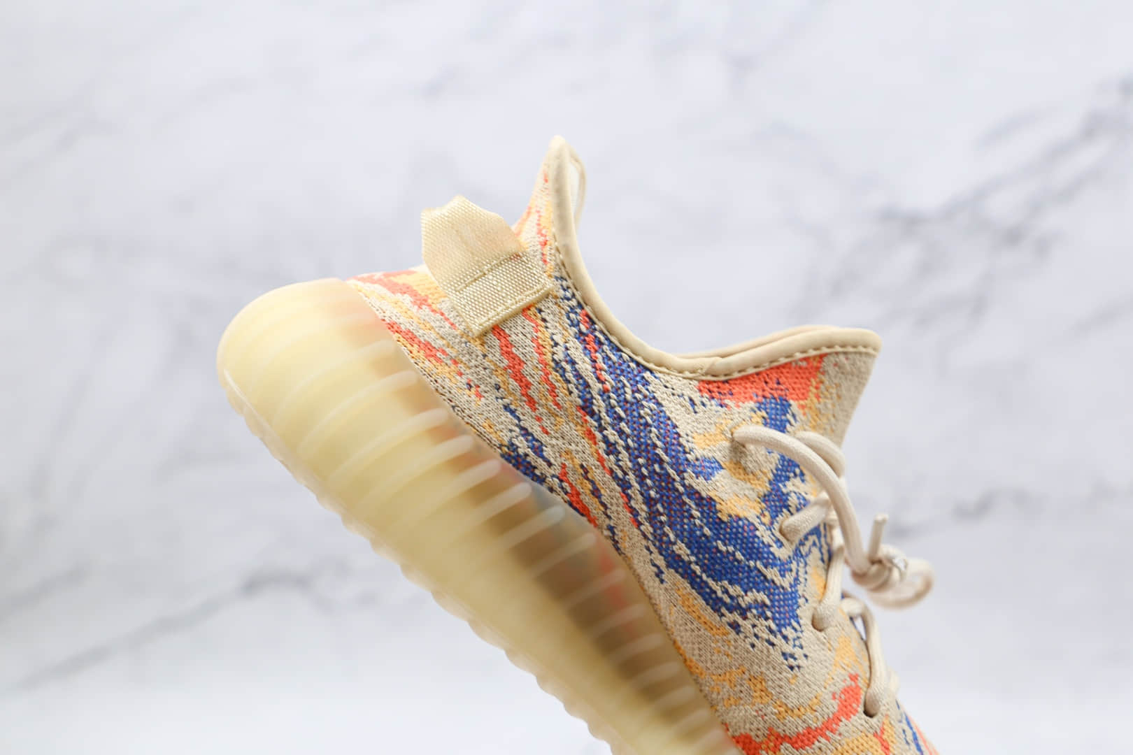 阿迪达斯Adidas Yeezy Boost 350 V2 MX Oat纯原版本椰子350V2暴龙兽燕麦三色迷彩爆米花跑鞋原盒原标 货号：GW3773