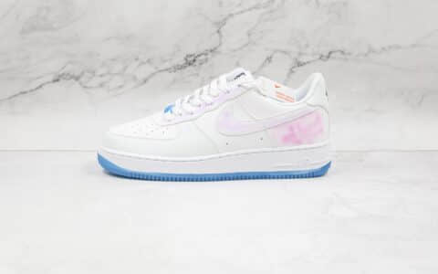 耐克Nike Air Force 1 Low UV纯原版本低帮空军一号纯白紫外线变色板鞋内置气垫 货号：DA8301-100