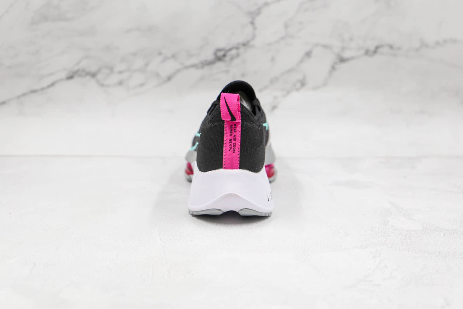 耐克Nike Air Zoom Alphafly NEXT%纯原版本马拉松白黑色网面老爹鞋内置气垫碳板 货号：CI9923-006