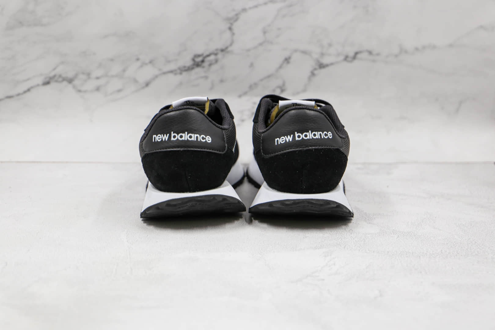 新百伦New Balance纯原版本网面黑白色NB237慢跑鞋原档案数据开发 货号：MS237CC