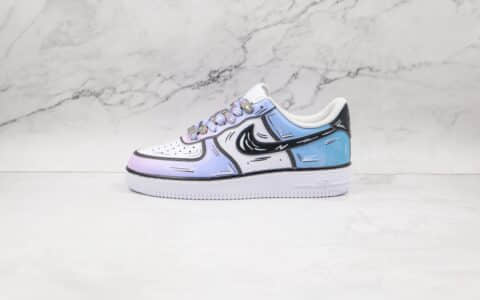 耐克Nike Air Force 1 Low 07纯原版本低帮空军一号二次元棉花糖涂鸦板鞋内置气垫 货号：CW2288-211